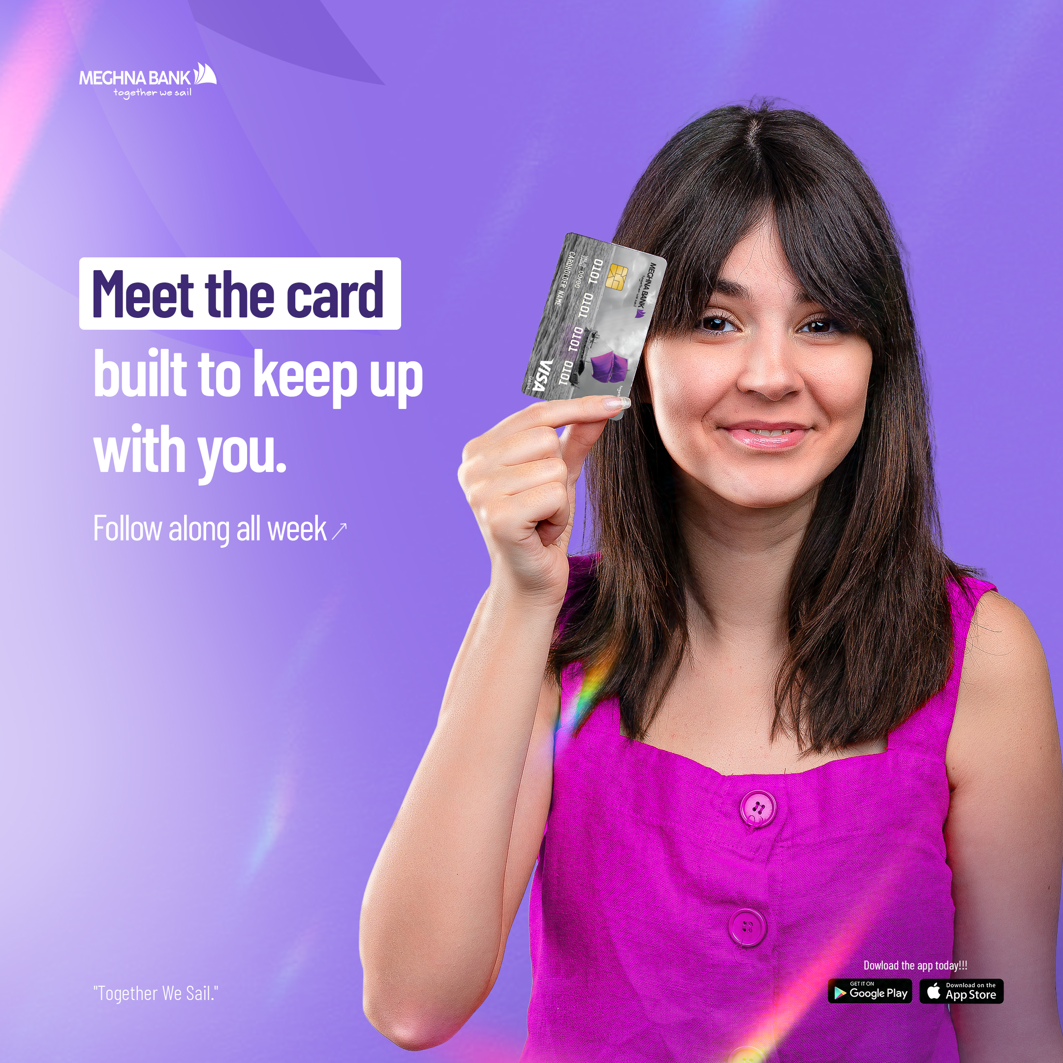 Meghna debit card